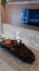 Mesa de Centro Taquara - em madeira maciça (120x40)-Madeirado - Mesa de Madeira Rustica