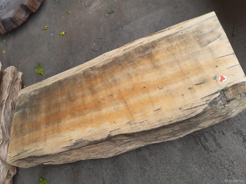 Mesa de Centro 104x45- LOJA SP - RETIRADA-Madeirado - Mesa de Madeira Rustica