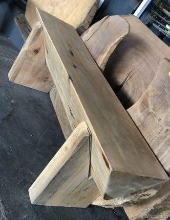 Banco - 4 a 5 Lugares - 121x28 - LOJA SP - SPM548-Madeirado - Mesa de Madeira Rustica