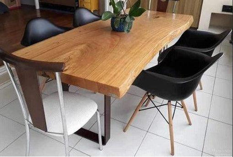 Mesa jantar rustica - 220x90 cliente Ellen-Madeirado - Mesa de Madeira Rustica