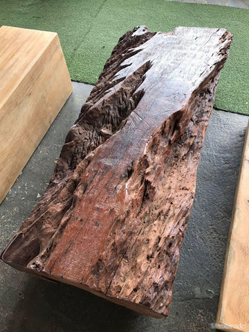 MESA DE CENTRO RUSTICA 135X60 - LOJA SP-Madeirado - Mesa de Madeira Rustica