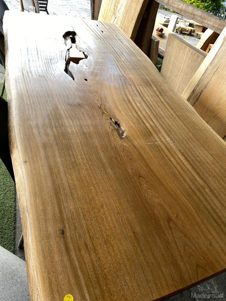 Mesa Rústica de Jantar 190x90 - SPM6002-Madeirado - Mesa de Madeira Rustica