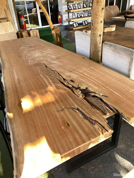 Mesa Rústica de Jantar 280x106 - SPM6007-Madeirado - Mesa de Madeira Rustica