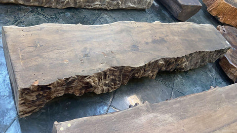 MESA DE CENTRO-170X45- LOJA BH- COD: BHM004- RETIRADA-Madeirado - Mesa de Madeira Rustica