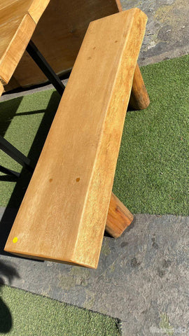 BANCO EM MADEIRA MACIÇA - 120x30 - LOJA SP-Madeirado - Mesa de Madeira Rustica