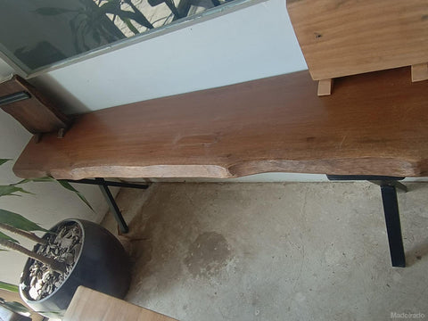 Aparador 180x40 - LOJA BA- RETIRADA-Madeirado - Mesa de Madeira Rustica