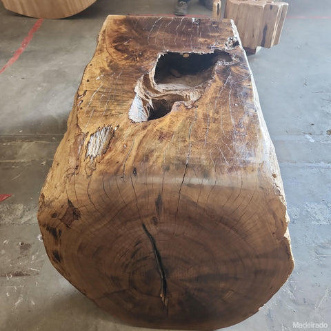 Mesa de Centro - 117X53 - SPM2317 - Loja SP-Madeirado - Mesa de Madeira Rustica