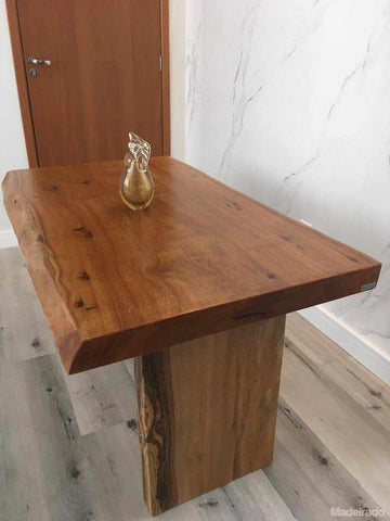 Mesa Madeira Aramel - 4-6 lugares - 140x90