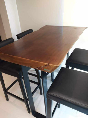 Mesa Madeira Rustica Maitá 140x75 - para 4 lugares