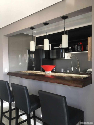 BANCADA MAMORÉ DE MADEIRA MACIÇA (170X60)-Madeirado - Mesa de Madeira Rustica