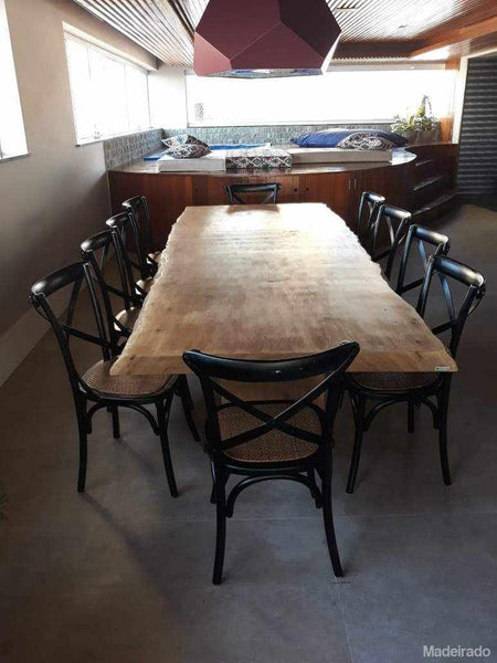 Mesa Rústica de Jantar Erechim  350x100