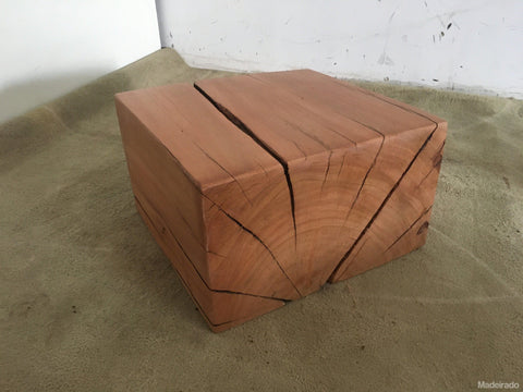 Escultura de Madeira Maciça - 44x48x28- Loja Fábrica -  COD: FS2245