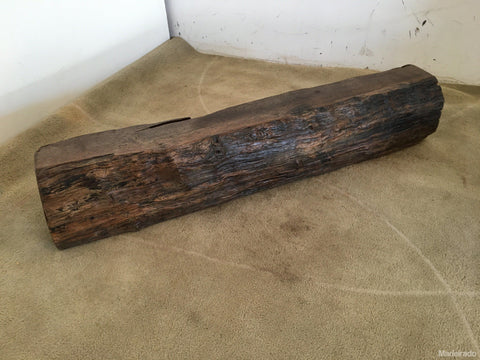 Escultura de Madeira Maciça - 120x23x23- Loja Fábrica -  COD: FS2250