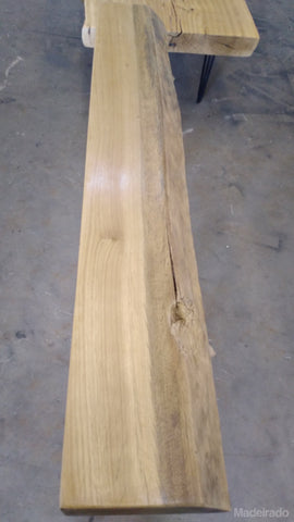 Bancada - 140x25 - FS2307 - Loja Fabrica - RETIRADA-Madeirado - Mesa de Madeira Rustica