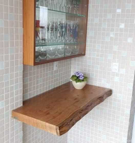 Bancada Abaeté de Madeira Maciça (180x50)-Madeirado - Mesa de Madeira Rustica