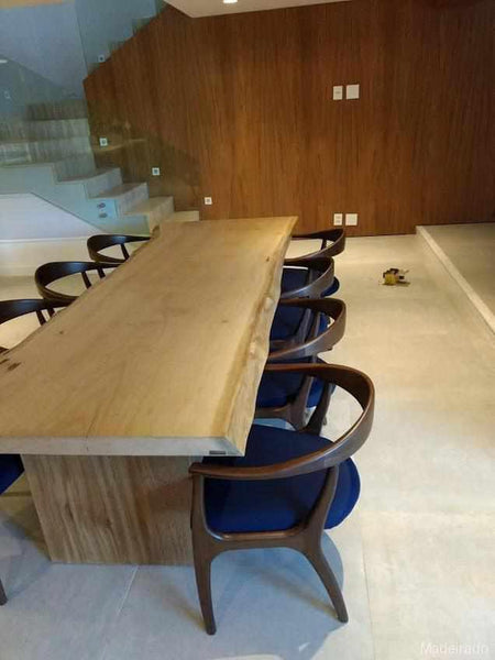 Mesa de Jantar Madeira  Irapuã  450x100
