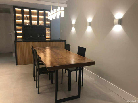 Mesa Madeira Xingui - 8 lugares - 220x90