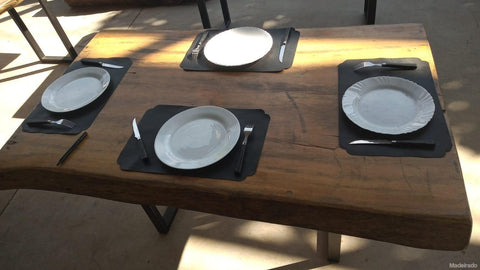 Mesa de Jantar - 140 x 85 - Cd: BH03 - LOJA BH-Madeirado - Mesa de Madeira Rustica