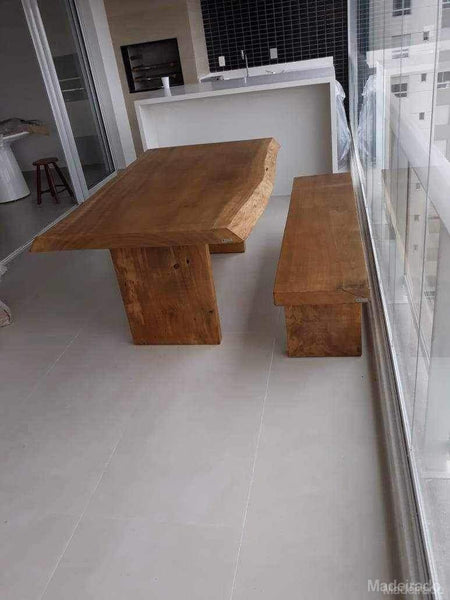 Mesa de Jantar Cascata Madeirado - 250x90 - 9 lugares - Madeirado