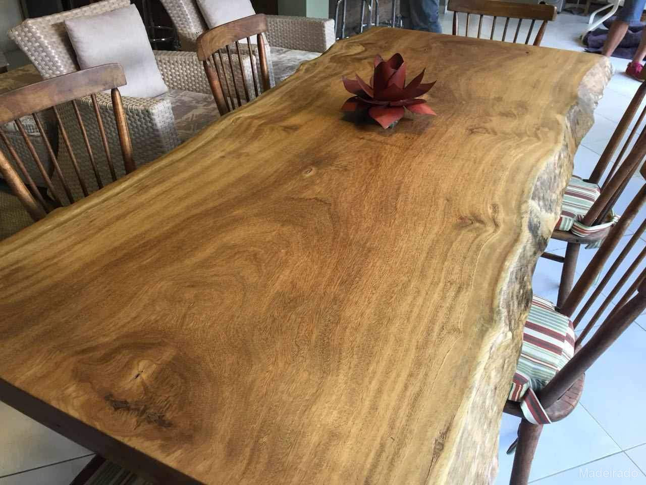 Mesas para 8 lugares - Madeirado - Mesa de Madeira Rustica